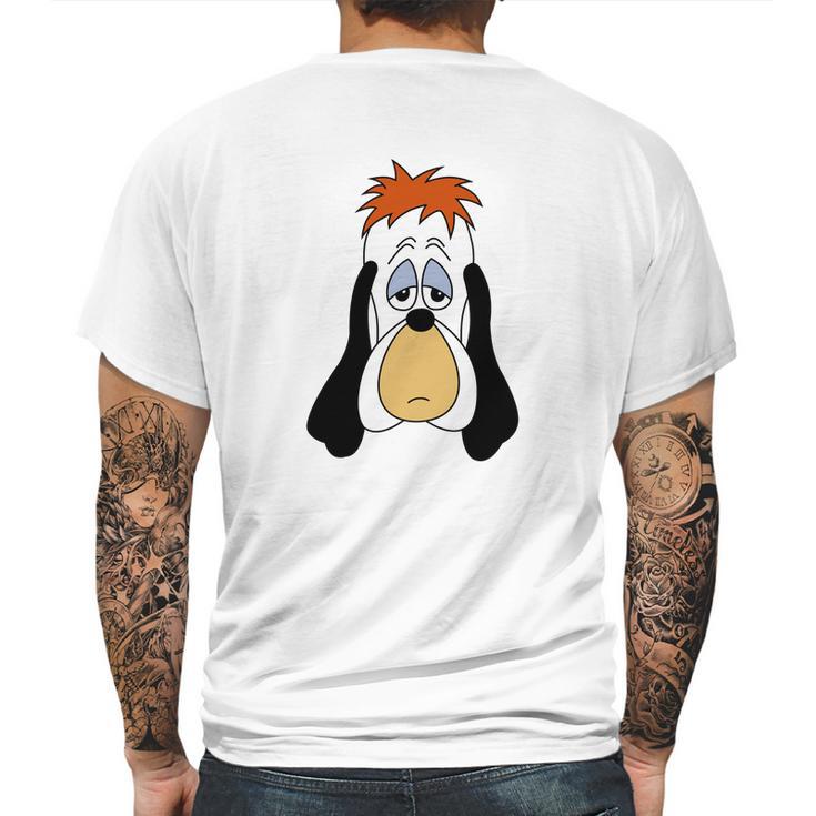 Droopy Face Mens Back Print T-shirt