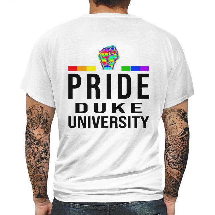 Duke University Lgbt Pride 2020 Mens Back Print T-shirt