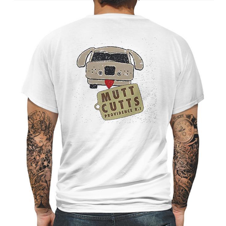 Dumb Mutt Cutts Van Dumber Dog Mens Back Print T-shirt