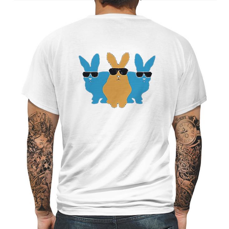 Easter Bunny Hip Trio Bunnies Funny Gift For Easter Kids Mens Back Print T-shirt