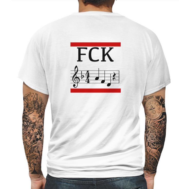 Fck Afd Mens Back Print T-shirt