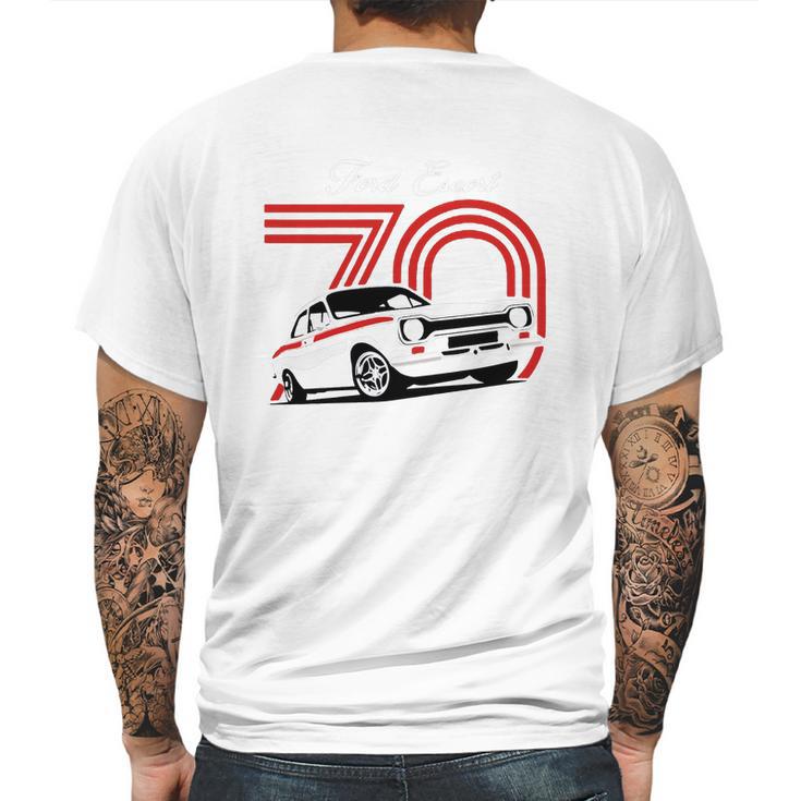 Ford Escort Mens Back Print T-shirt