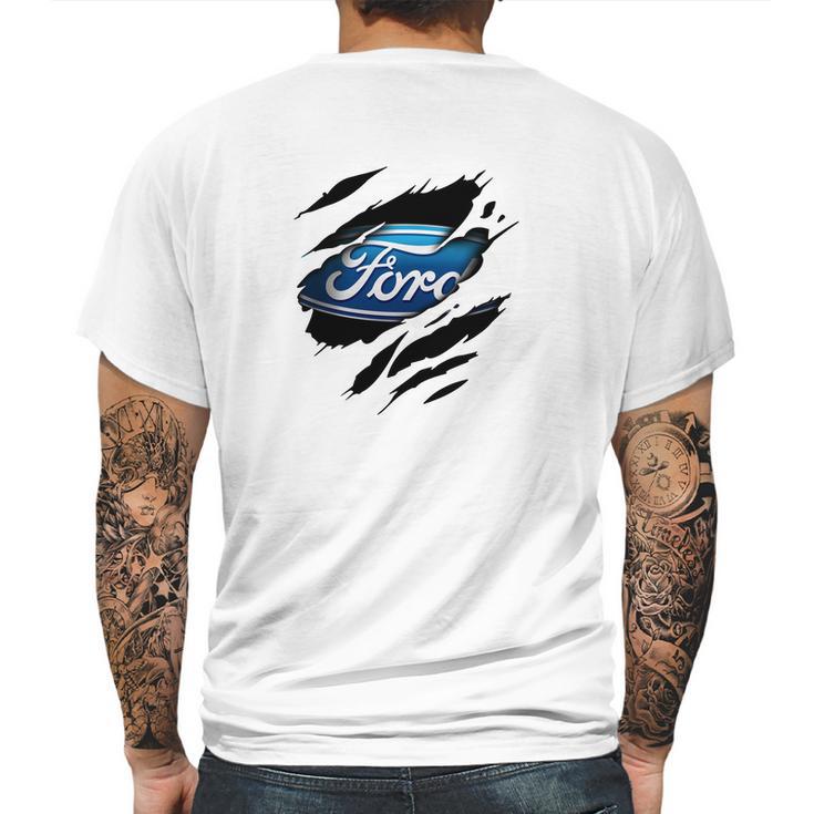 Ford Go Further Mens Back Print T-shirt