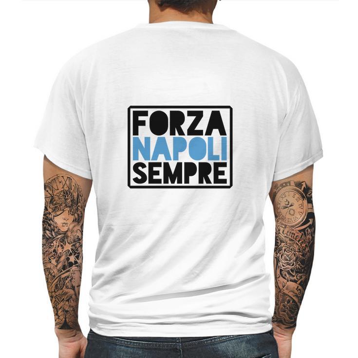 Forza Napoli Sempre Mens Back Print T-shirt