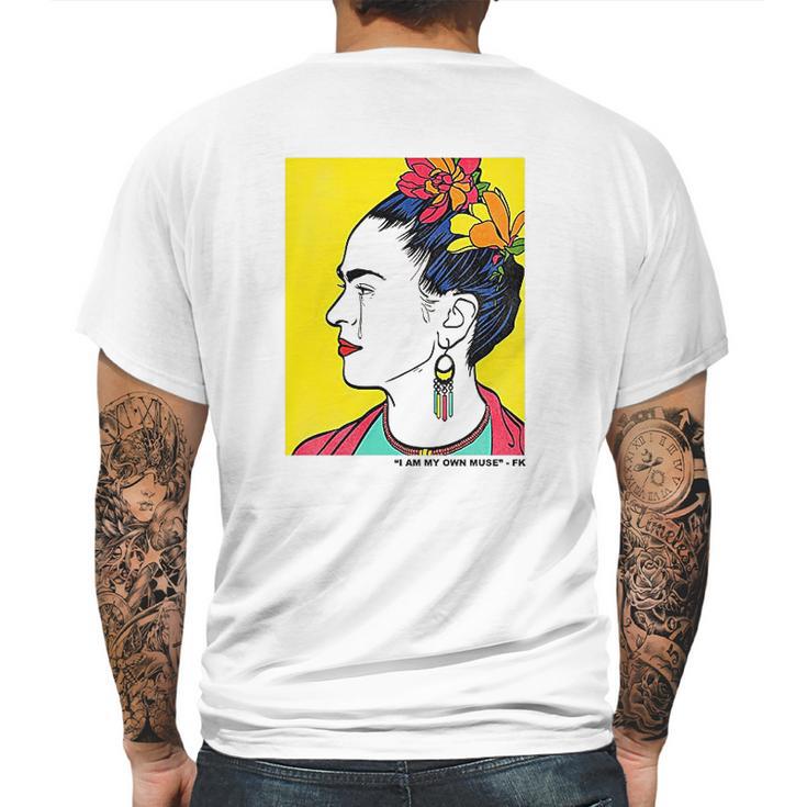 Frida Kahlo Girls Mens Back Print T-shirt