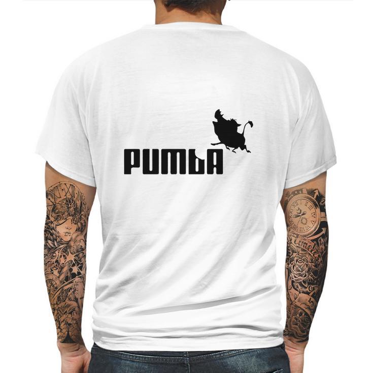 Funny Pumba Mens Back Print T-shirt