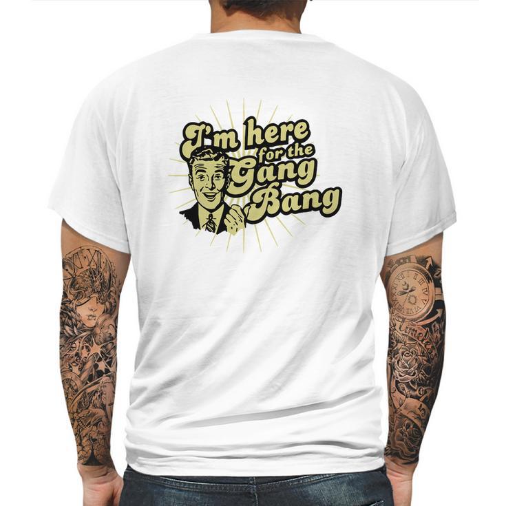 The Gangbang - Mens T-Shirt Mens Back Print T-shirt