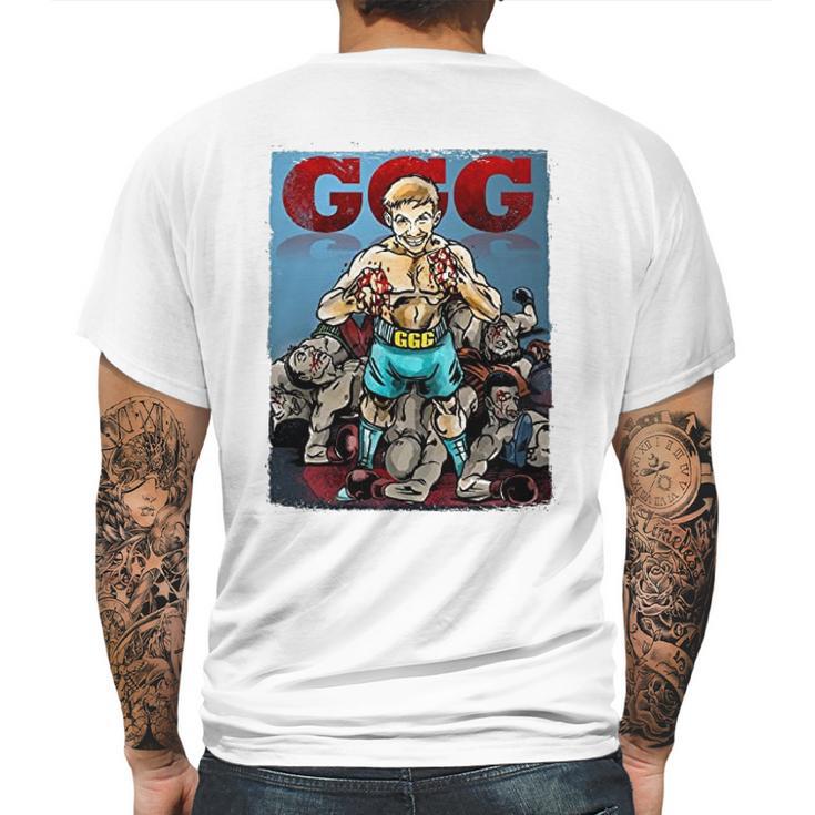 Gennady Golovkin Ggg Boxing Mens Back Print T-shirt