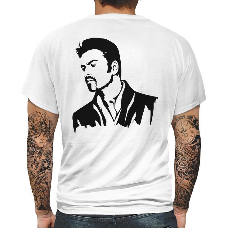 George Michael Mens Back Print T-shirt