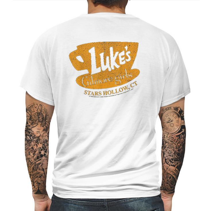 Gilmore Girls Lukes Stars Hollow Mens Back Print T-shirt