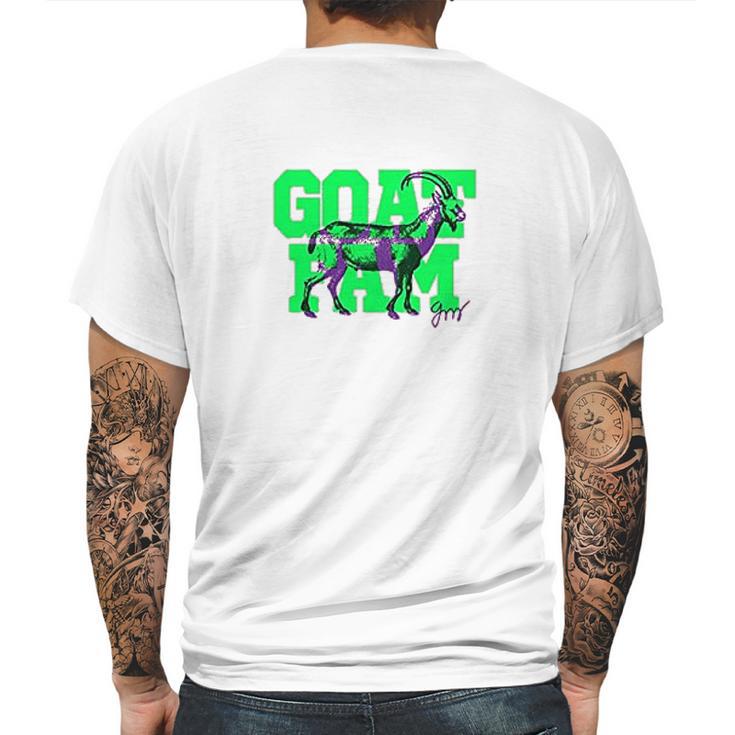 Goat Fam Mens Back Print T-shirt