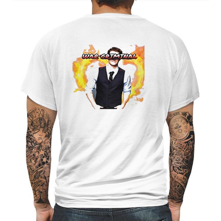 Great Gift  Matthew Morrison The War Criminal Mens Back Print T-shirt