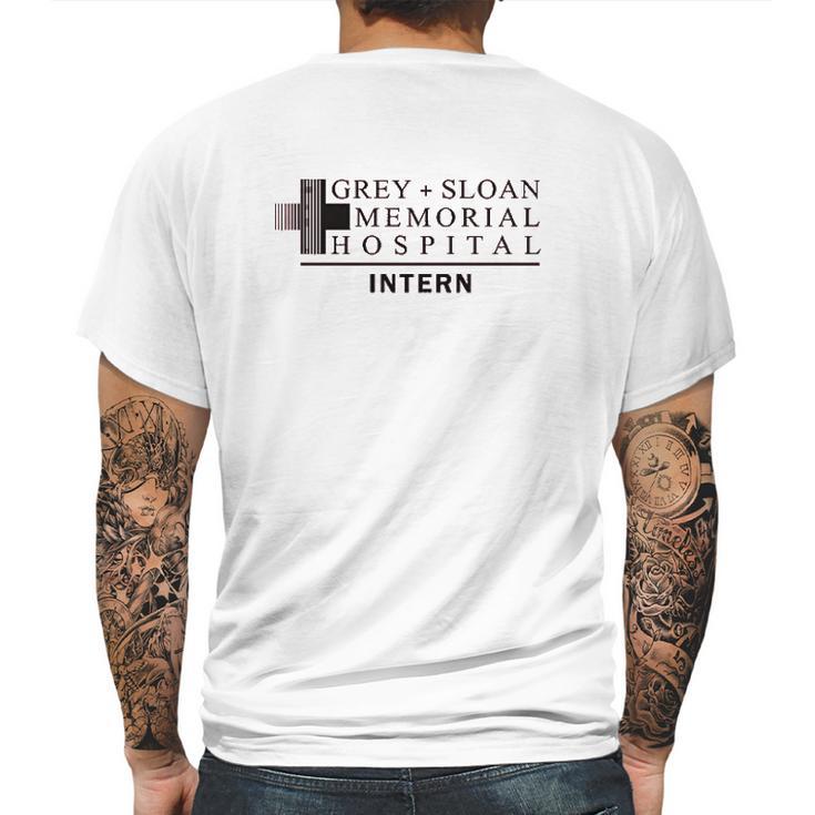 Grey Sloan Memorial Hospital Intern  Im A Greysaholic Inspired By Grey Mens Back Print T-shirt