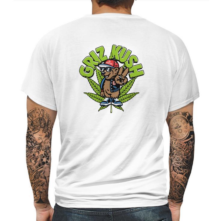 Griz KushShirt Mens Back Print T-shirt