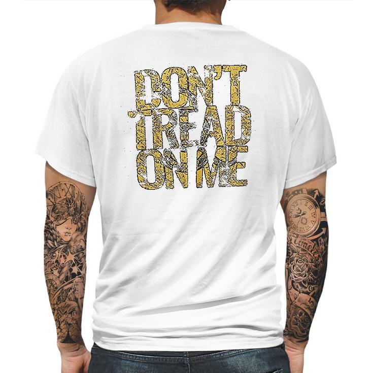 Grunt Style Tread On Me Mens Back Print T-shirt