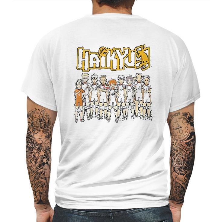 Haikyuu Fun Mens Back Print T-shirt