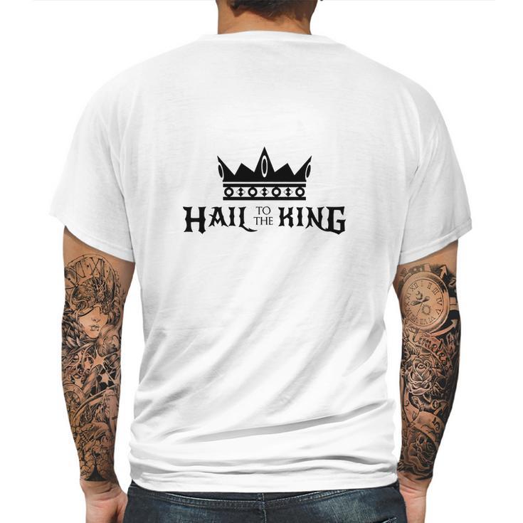 Hail To The King Mens  T-Shirt Mens Back Print T-shirt