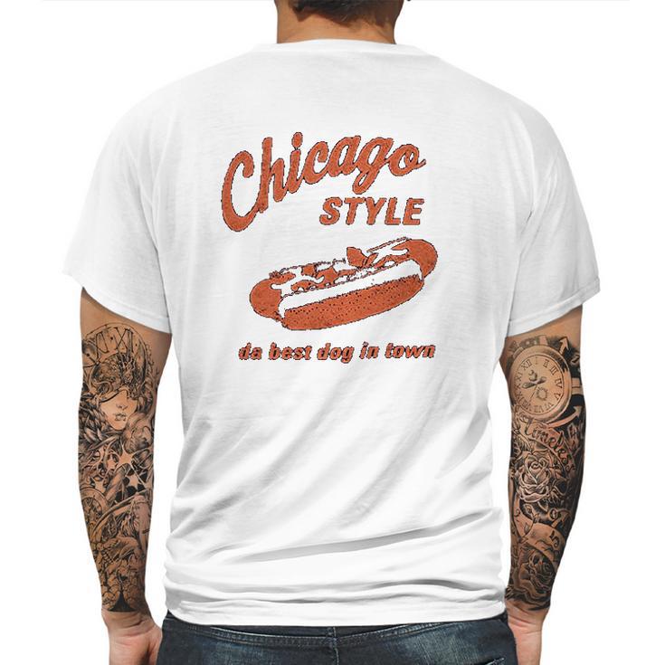 Hanes Chicago Humor Graphic Mens Back Print T-shirt