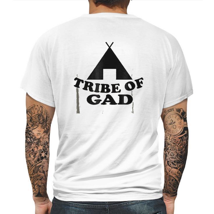 Hebrew Israelite Clothing Tribe Of Gad Booth Mens Back Print T-shirt