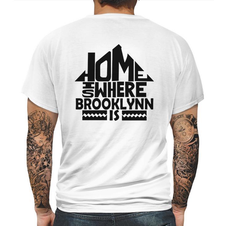 Home Is Where The Brooklynn Is Tshirts Brooklynn Family Crest Great Chistmas Gift Ideas Mens Back Print T-shirt