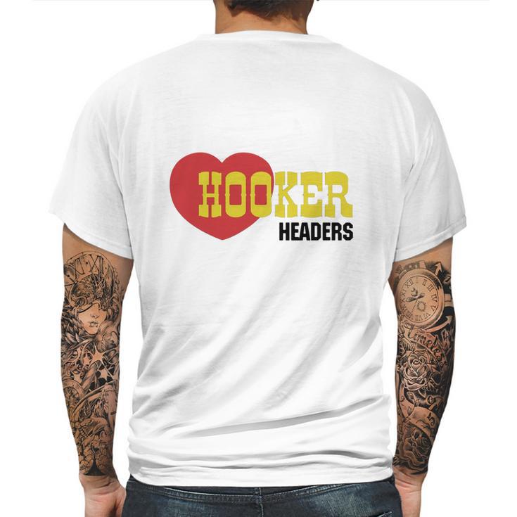 Hooker Headers Mens Back Print T-shirt