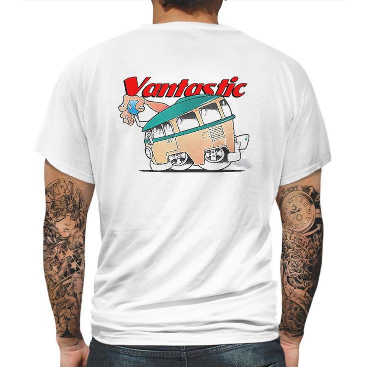 Hot Rod Drag Nut Vantastic Gasser Mens Back Print T-shirt