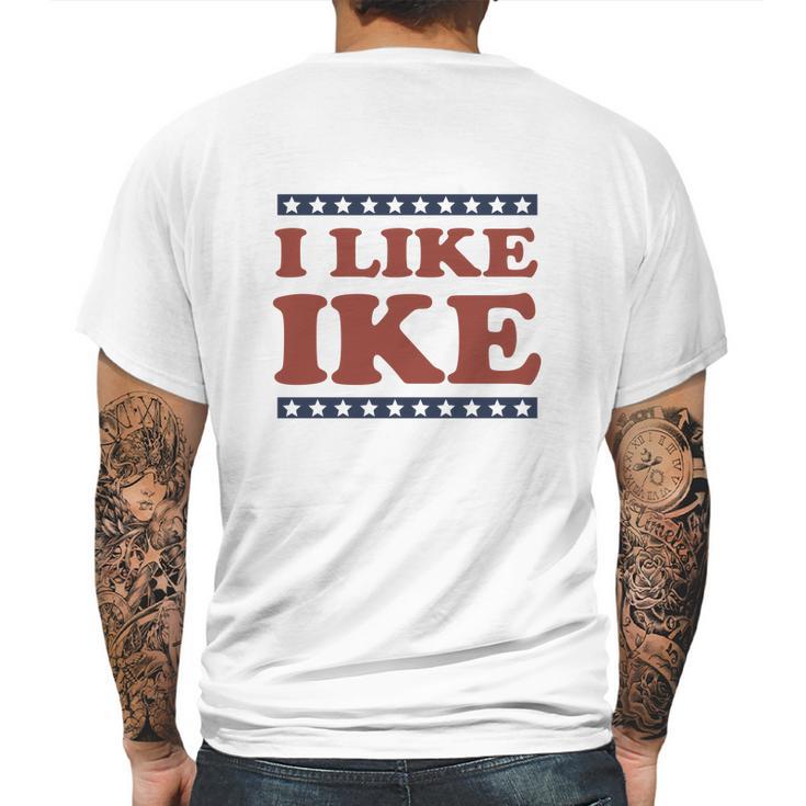 I Like Ike Mens Back Print T-shirt