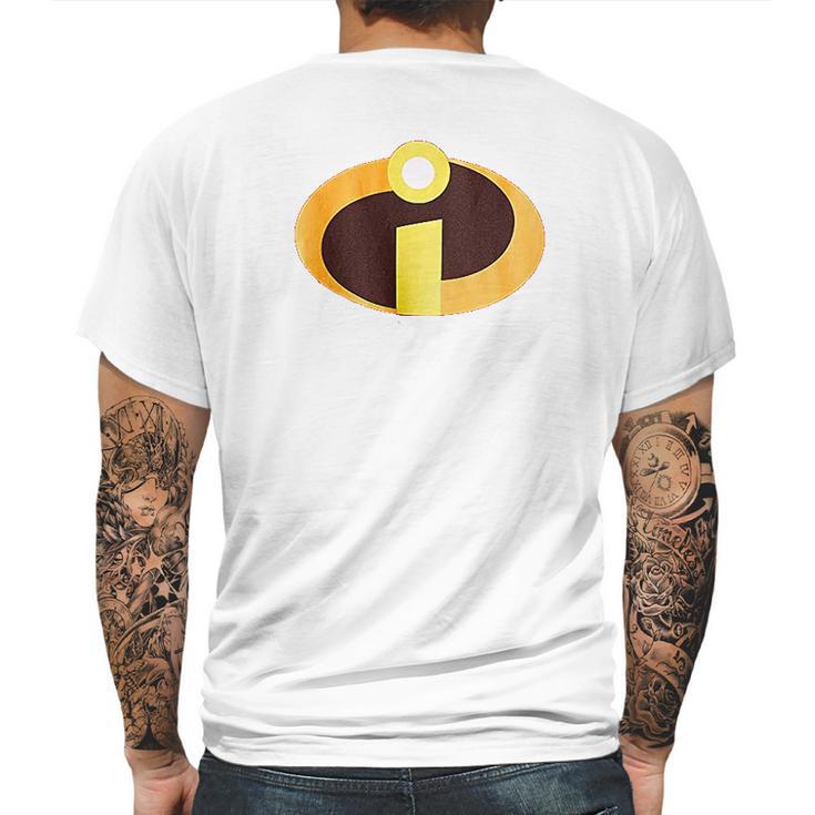 The Incredibles Logo Costume Mens Back Print T-shirt