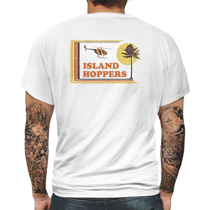 Island Hoppers Hawaii Mens Back Print T-shirt