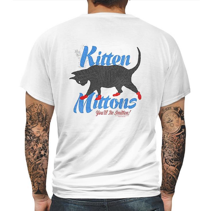 Its Always Sunny In Philadelphia Kitten Mittons Mens Back Print T-shirt