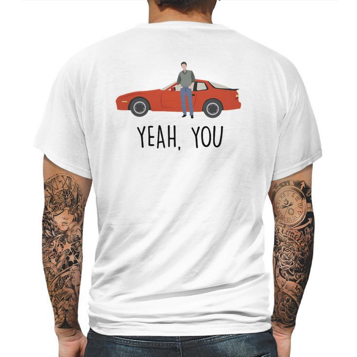 Jake Ryan Yeah You Car Mens Back Print T-shirt