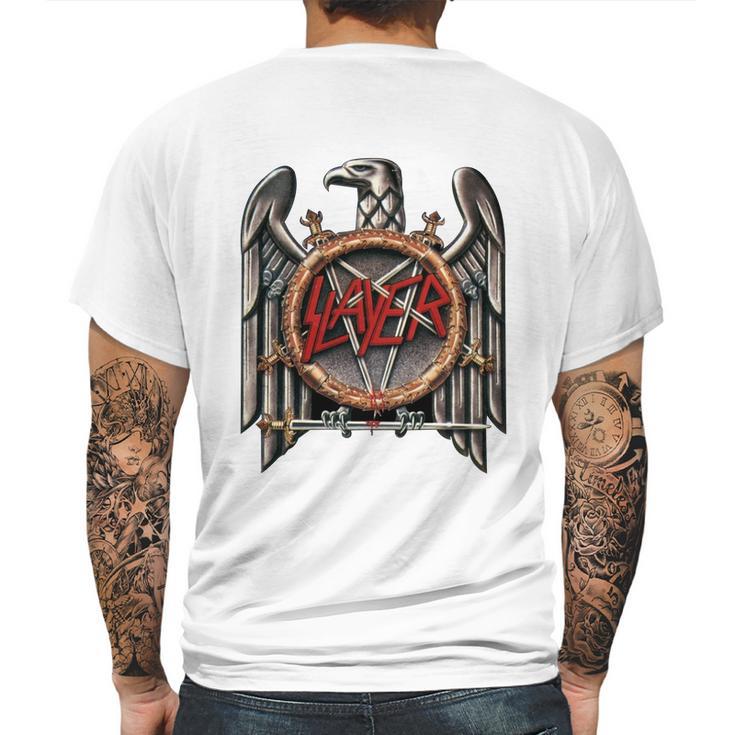 Jeff Hanneman Slayer Mens Back Print T-shirt