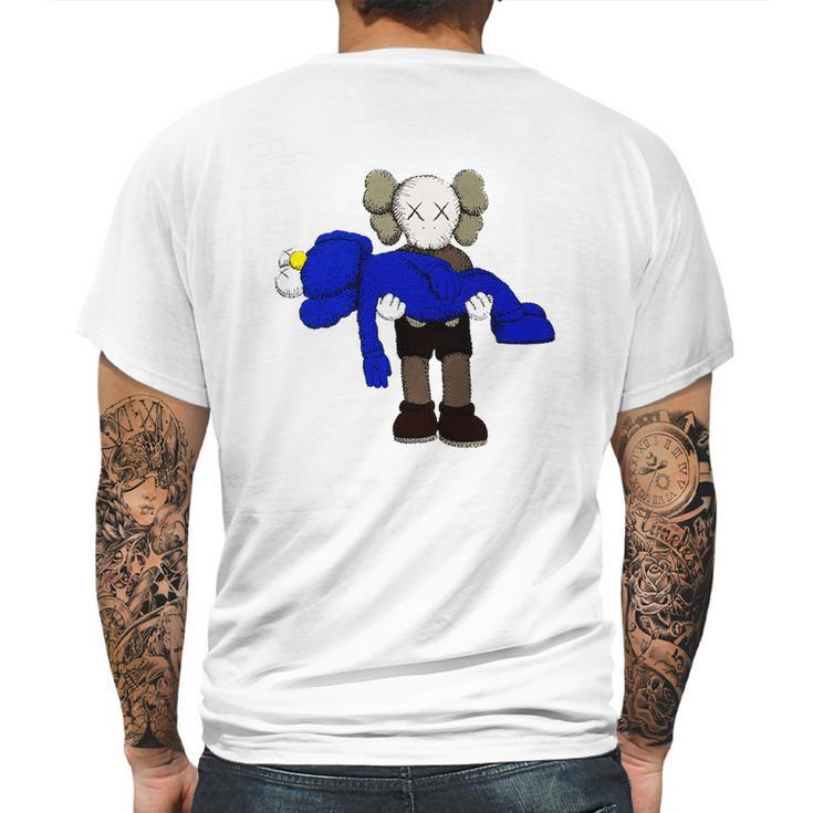 Kaws X Uniqlo Gone T Shirt Mens Back Print T-shirt