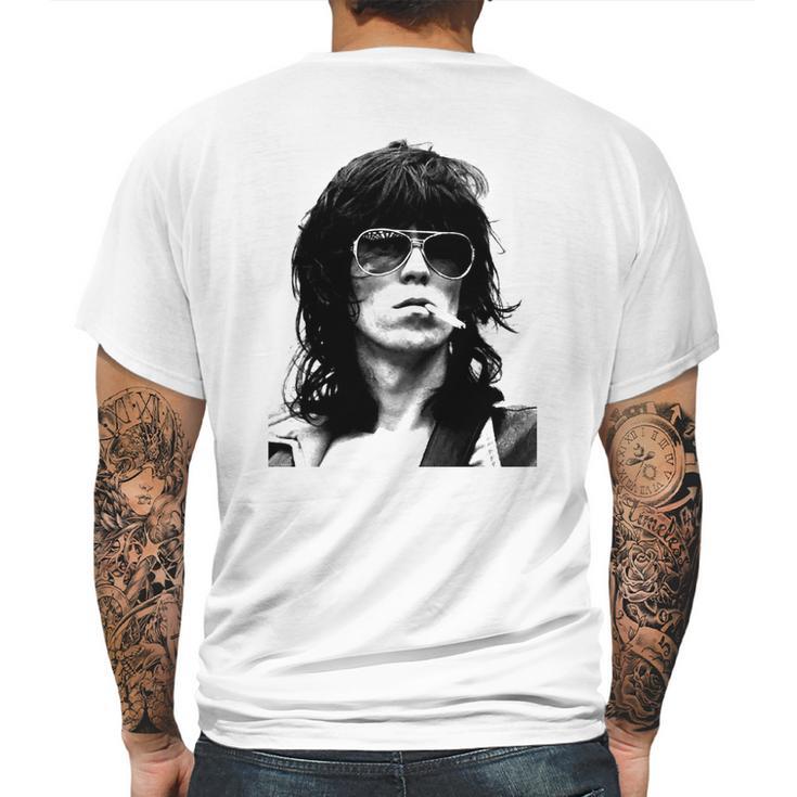 Keith Richards T-Shirt Mens Back Print T-shirt