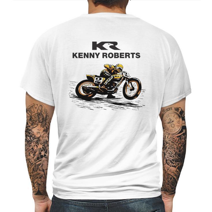 Kenny Roberts Mens Back Print T-shirt