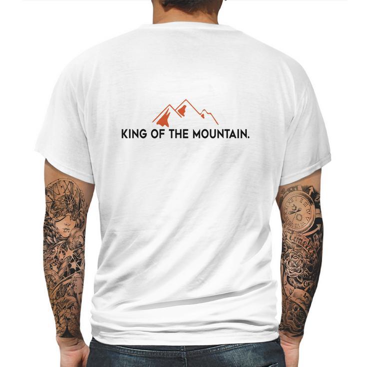 King Of The Mountain Mens Back Print T-shirt