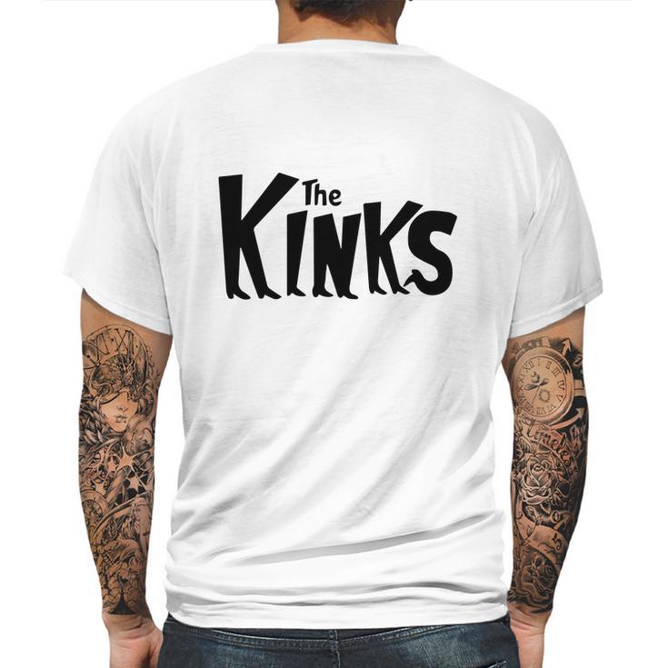 The Kinks Mens Back Print T-shirt