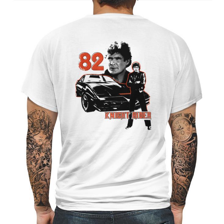 Knight Rider 82 Mens Back Print T-shirt