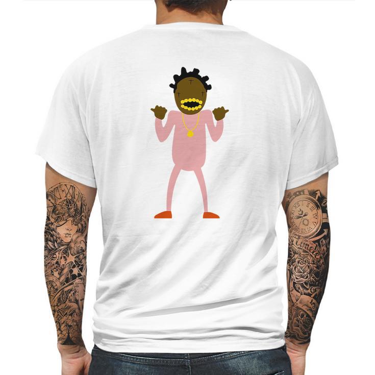 Kodak Black Mens Back Print T-shirt