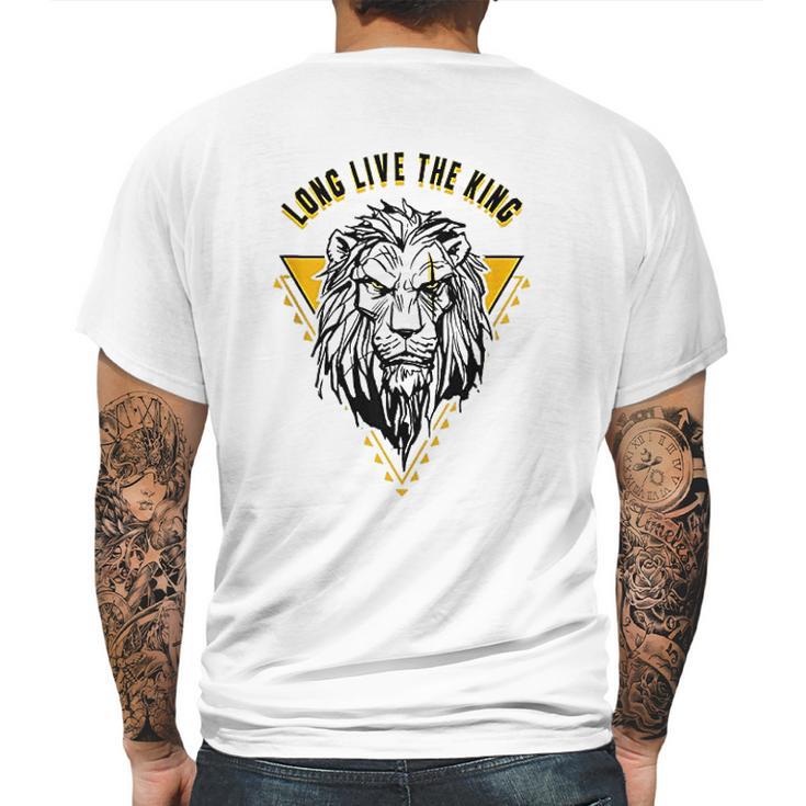 Long Live The King Mens Back Print T-shirt