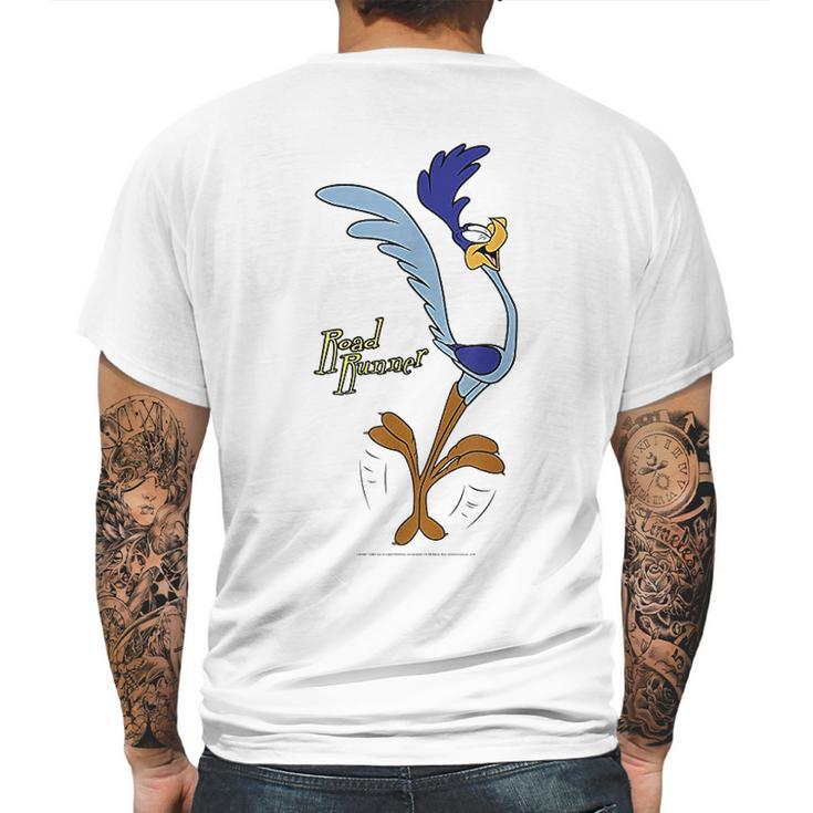 Looney Tunes Road Runner Portrait Mens Back Print T-shirt