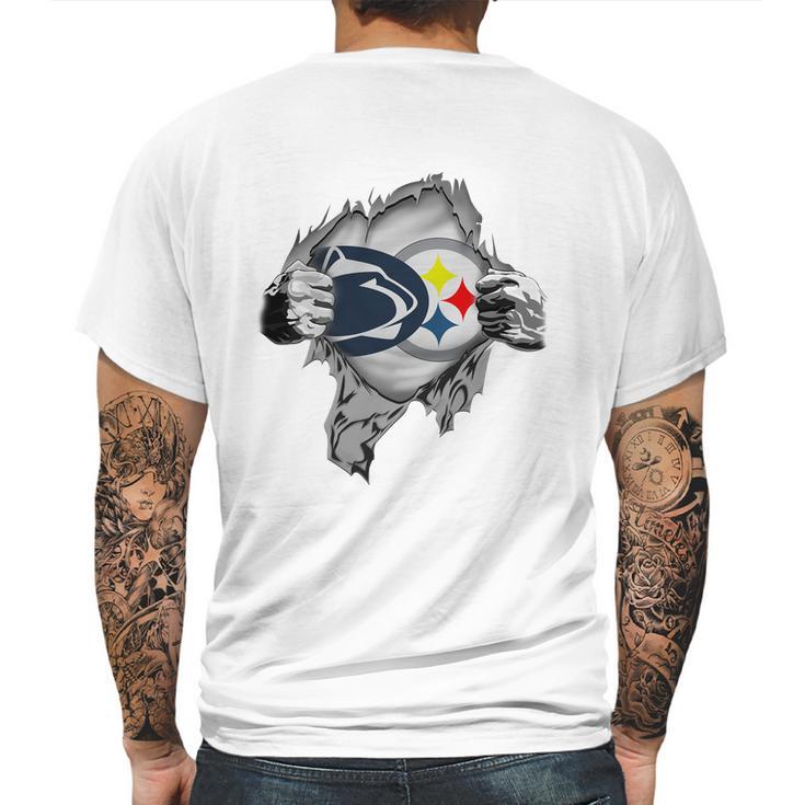 We Are Love Heart Penn State Vs Pittsburgh Steelers Shirtwe Are Love Heart Penn State Vs Pittsburgh Steelers Guys Shirtt Shirt Mens Back Print T-shirt