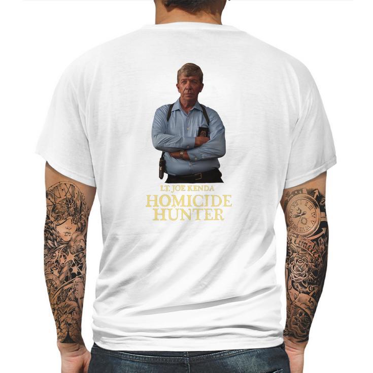 Lt Joe Kenda Homicide Hunter Sweater Mens Back Print T-shirt