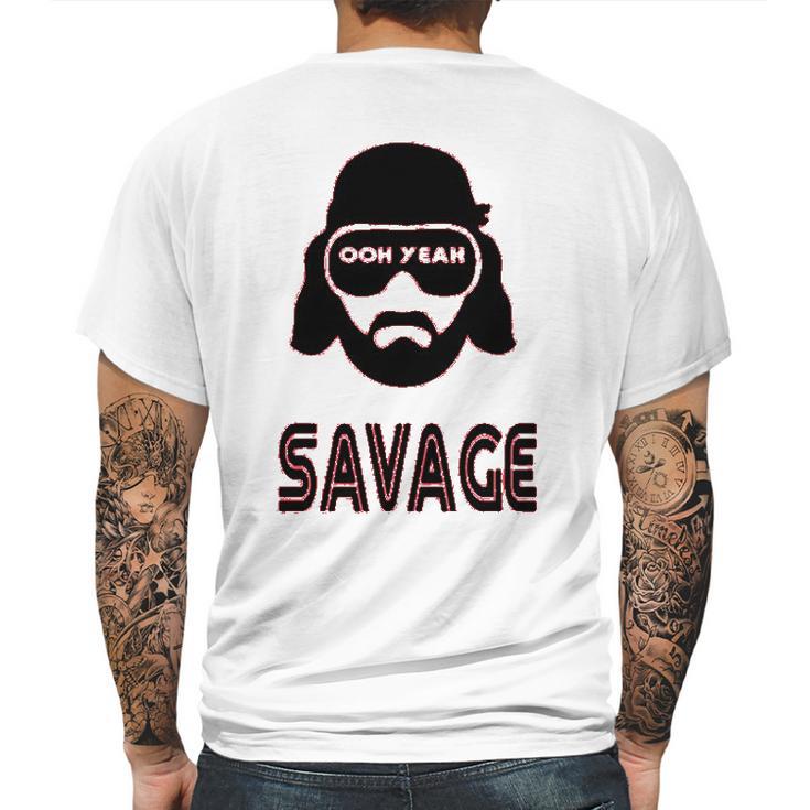 Macho Man Savage Youth Mens Back Print T-shirt