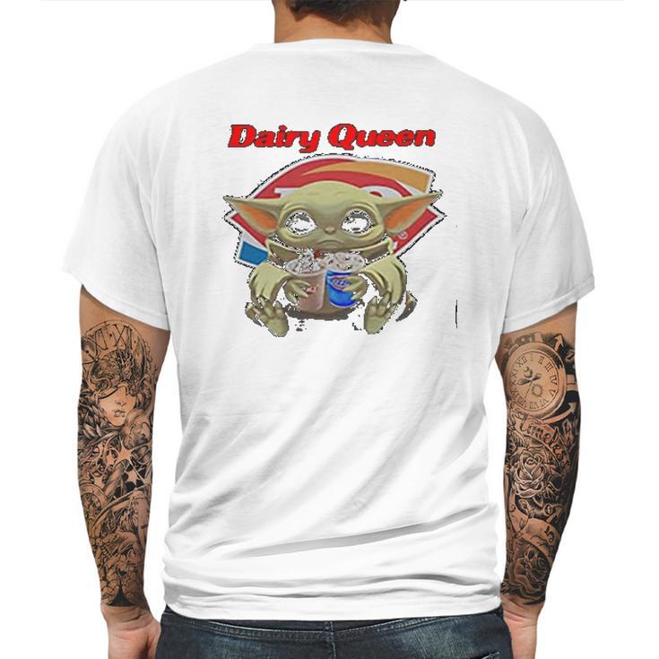 The Mandalorian Dairy Queen Mens Back Print T-shirt