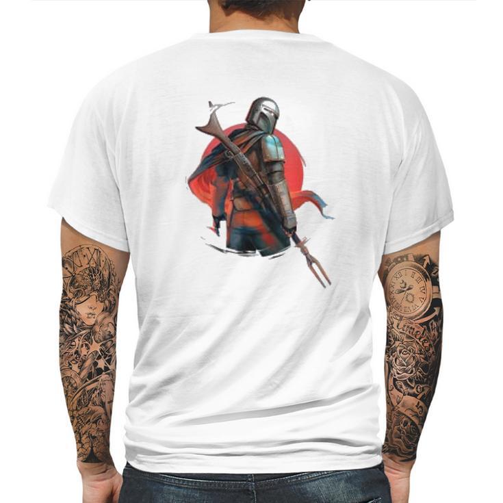 The Mandalorian Ig 11 Battle Ready Mens Back Print T-shirt