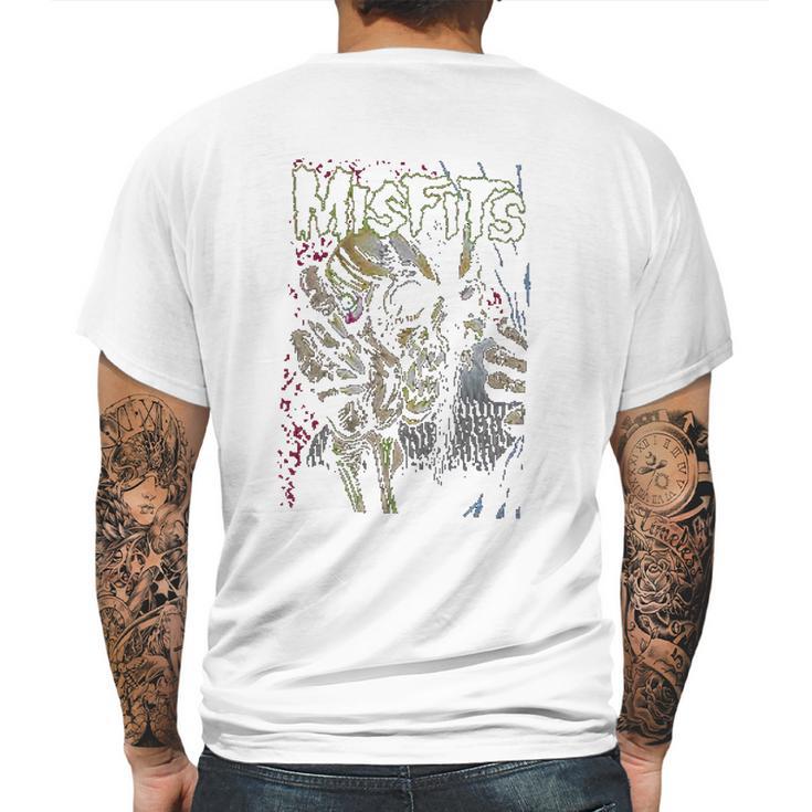 Misfits  Pushead Band Mens Back Print T-shirt