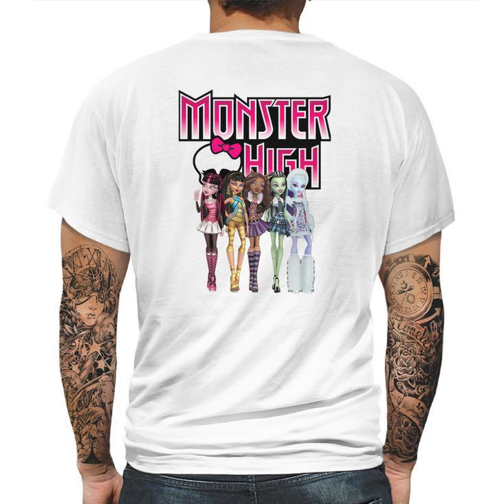 Monster High Dolls Mens Back Print T-shirt