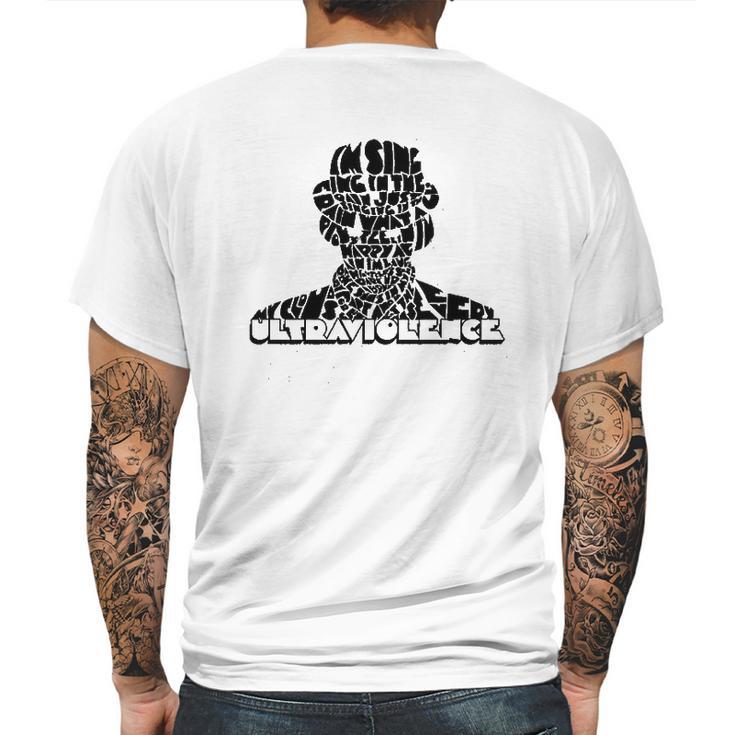 Movie A Clockwork Orange Ultraviolence Droogs Stanley Kubrick Mens Back Print T-shirt