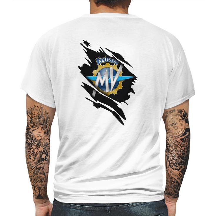 Mv Agusta Ca Mens Back Print T-shirt